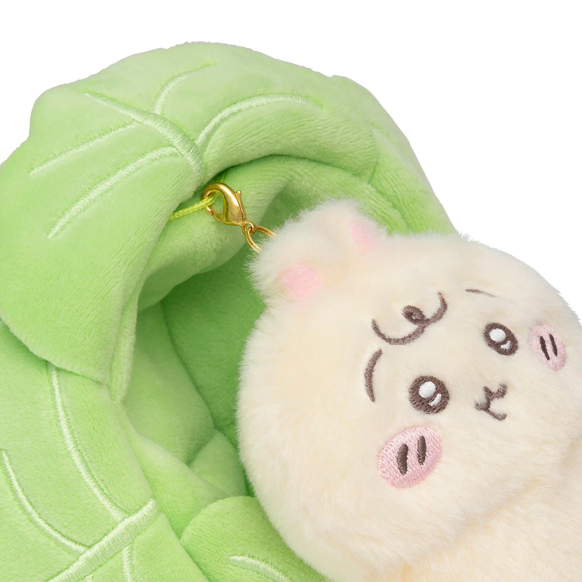 【limit 1】chiikawa｜Chiikawa Baby Wrapped in Cabbage Mascot Holder /Plush Keychain｜155×155×70mm approx.