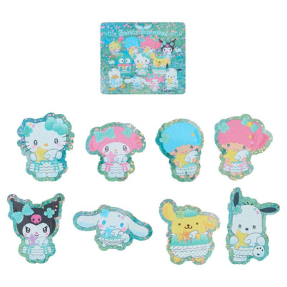 Sanrio｜Sparkling Wish Hologram Sticker Set｜18 sheets