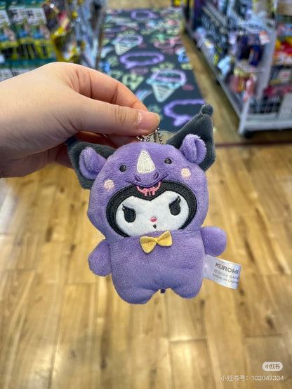 Sanrio｜Animal Mascot Holder /Plush Keychain｜115×115×32mm approx.