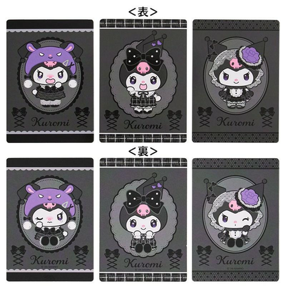 Sanrio｜Monochrome Fashion Series All Black Kuromi Mode Binder｜30 sheets