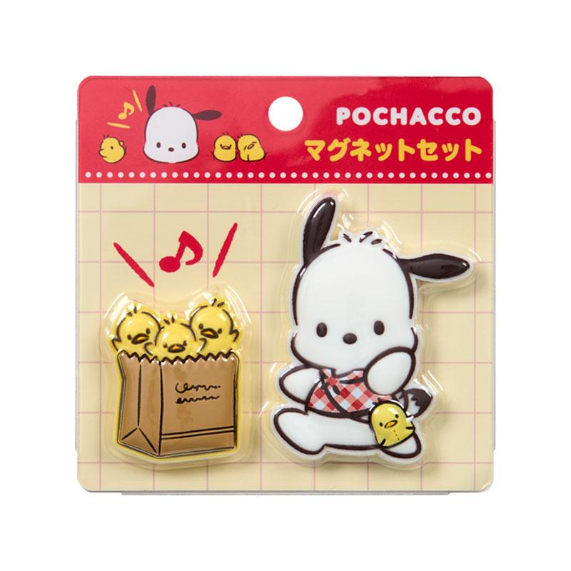 Sanrio｜Pochacco Loves Pee-chans Happy Birthday Magnet Set