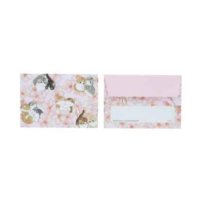 Mofusand｜Hibiya Kadan Mini Letter Set｜75×106×3mm approx.