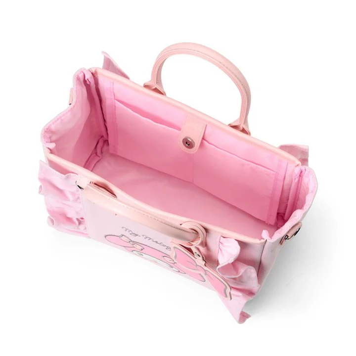 Sanrio｜Square 2way Bag with Charm｜W25×D12×H19cm approx.
