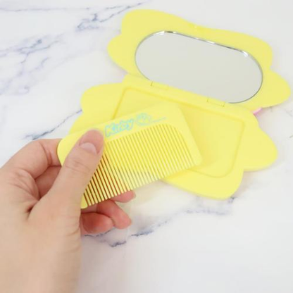 Kirby｜Compact Mirror with Comb｜125x91x17mm approx.