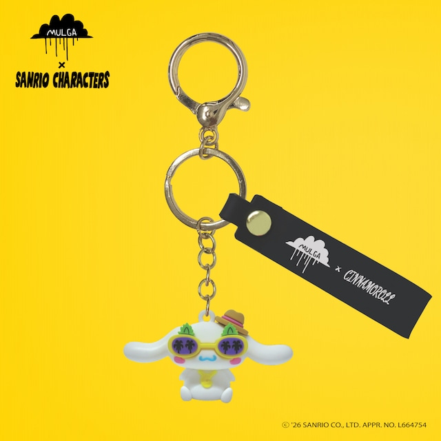 Sanrio｜Mulga Mascot Keychain｜30×45×25mm approx.