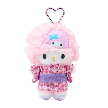 Sanrio｜Summer Sparkle Festival Mascot Holder /Plush Keychain｜10×6.5×14cm approx.