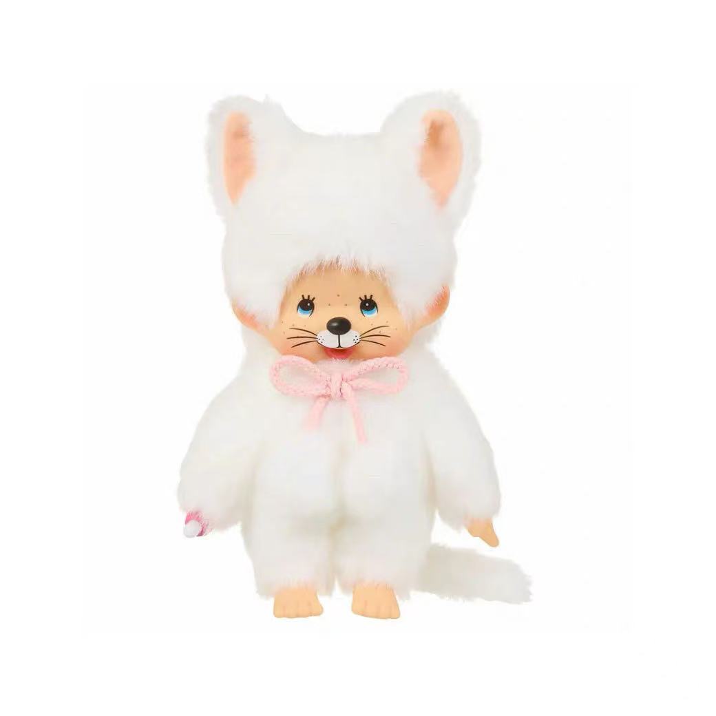 【limit 1】Monchhichi｜White Cat Costume Plush Dolls/Plush Toy
