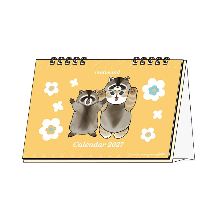 mofusand｜Desk Calendar 2027｜185×130×80mm approx.