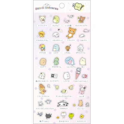 Sanx｜Sheet Sticker｜200×95mm approx.