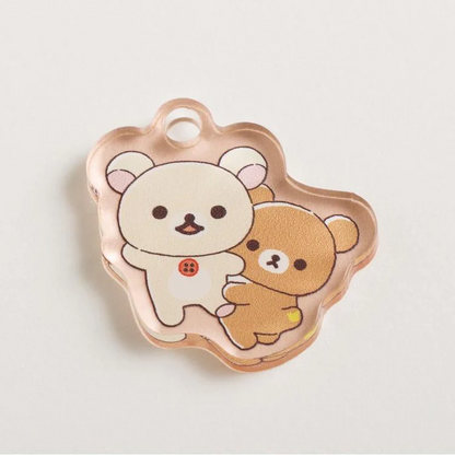 Rilakkuma｜Rainy Day to Sunny Bead Strap with Mascot｜130×55mm approx.
