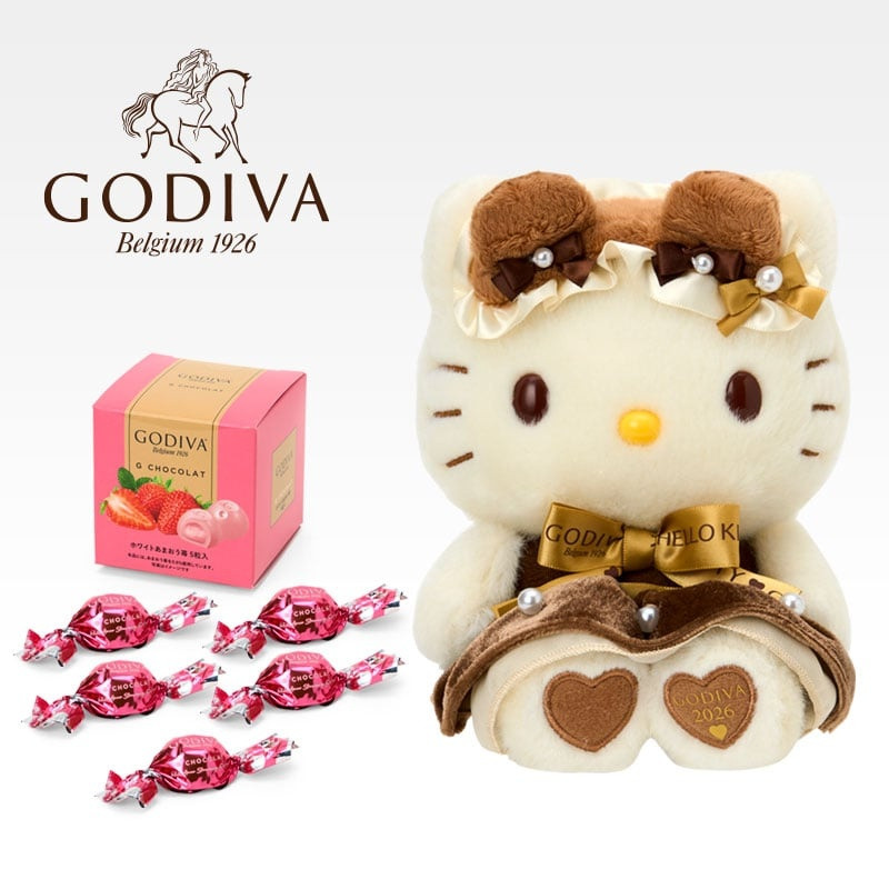 Sanrio｜GODIVA 2026 Plush Dolls/Plush Toy