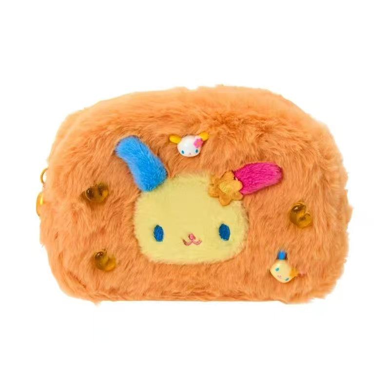 Sanrio｜Tokimeki Pop Beads Heisei Retro Y2K Lip Pouch Charm/Plush Keychain｜14cm x 5cm x 18cm approx.