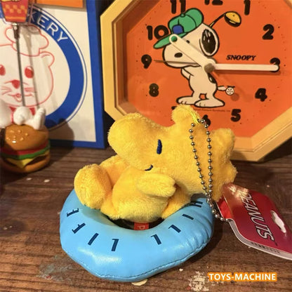 Snoopy｜Peanuts Chill Life Mascot Holder /Plush Keychain｜11×8.5×8cm approx.