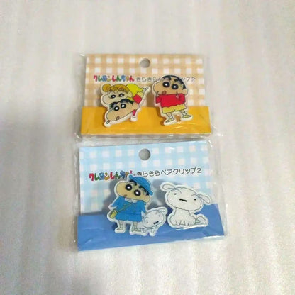 Crayon shin-chan｜Acrylic Clip Set ｜ 35×35×14mm approx.