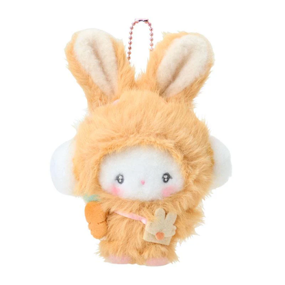 Sanrio｜Puffy Ear Rabbit Club Mascot Holder /Plush Keychain｜11×7×20cm approx.