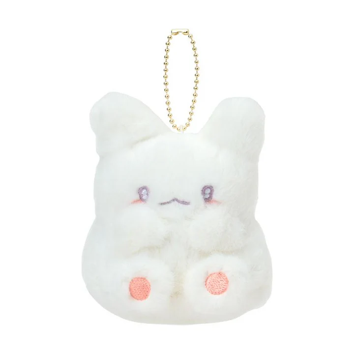 【limit 1】Sanrio｜Nap on Fluffy White Cloud Mascot Holder /Plush Keychain｜9×6.5×14cm approx.