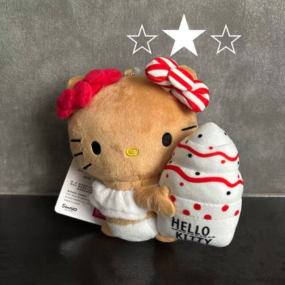 Sanrio｜avail Tan Mascot Holder /Plush Keychain