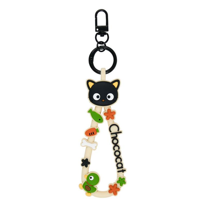 Sanrio｜Character Grand Prix 1st Edition Rubber Cord Keychain/Keyring｜ W4.5 x D1 x H11cm approx.