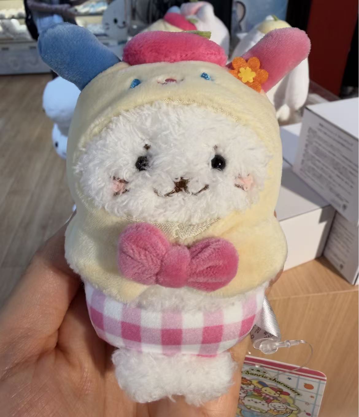 Sanrio｜Shirotan Mascot Holder /Plush Keychain