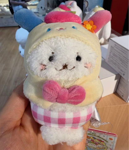 Sanrio｜Shirotan Mascot Holder /Plush Keychain