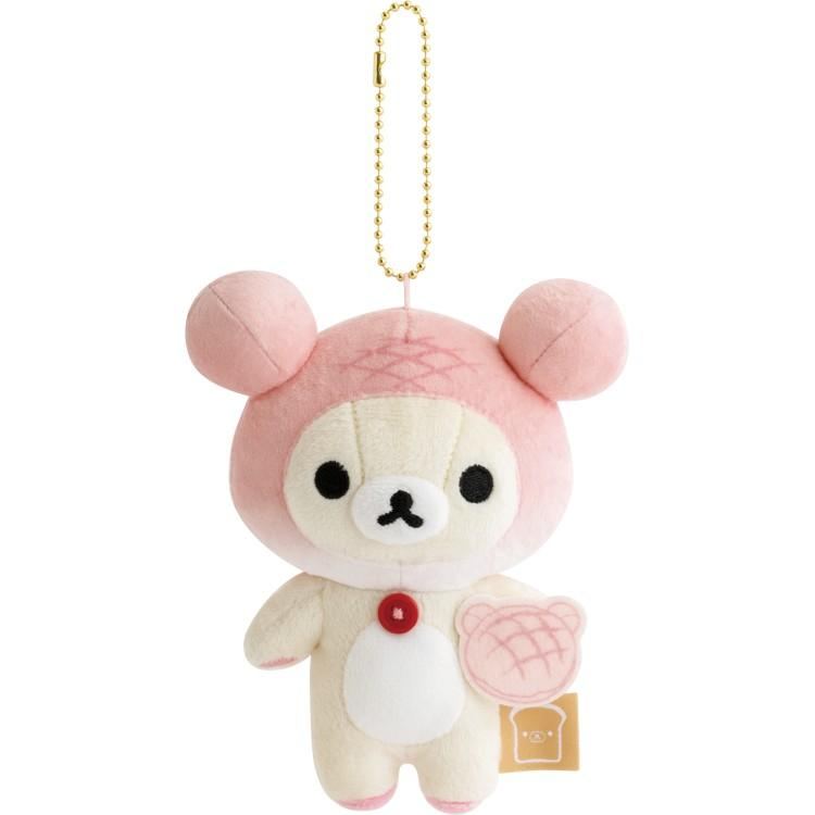 Sanx｜Bakery Mascot Holder /Plush Keychain｜135 x 110 x 65 mm approx.