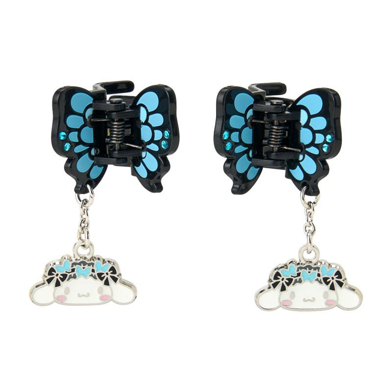 Sanrio｜Butterfly Swaying Charm Mini Hair Clip Set｜3×2.5×2.5cm approx.