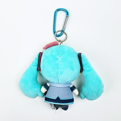 Hatsune Miku ｜Miku x Cinnamoroll Mascot with Carabiner｜11.3cm x 7.2cm x 7.3cm approx.