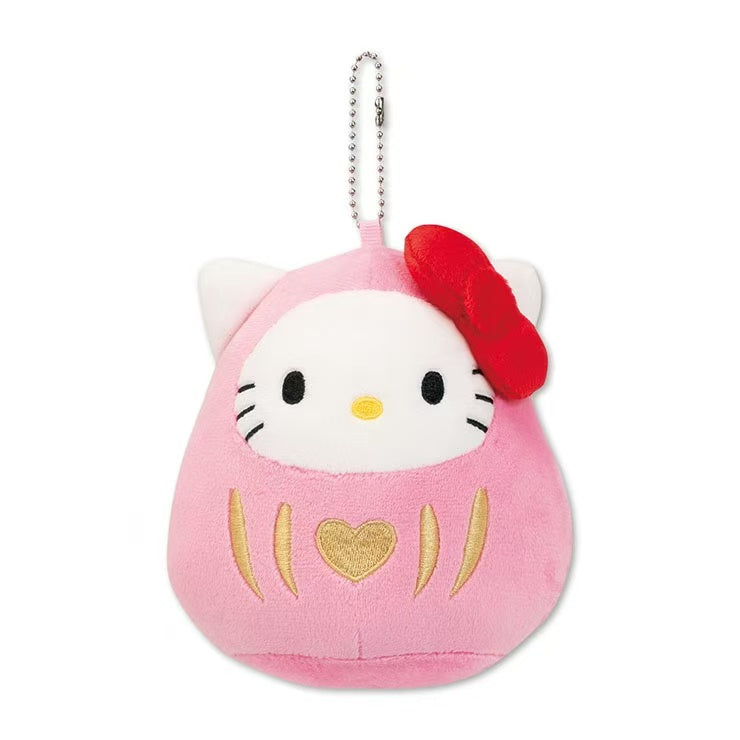 Sanrio｜Mascot Holder Bodhidharma Hello Kitty｜12cmX11cm approx.