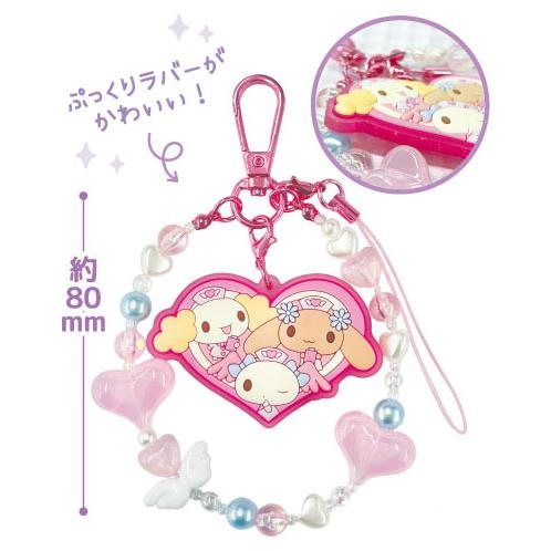 Sanrio｜Cinnamo Angels Phone Strap｜H80 x W80 x D10mm approx.