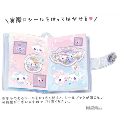 Q-LiA｜Heisei Retro Magical Berry Berry Kamio Mini Sticker Book Keychain｜80×60×8mm approx.