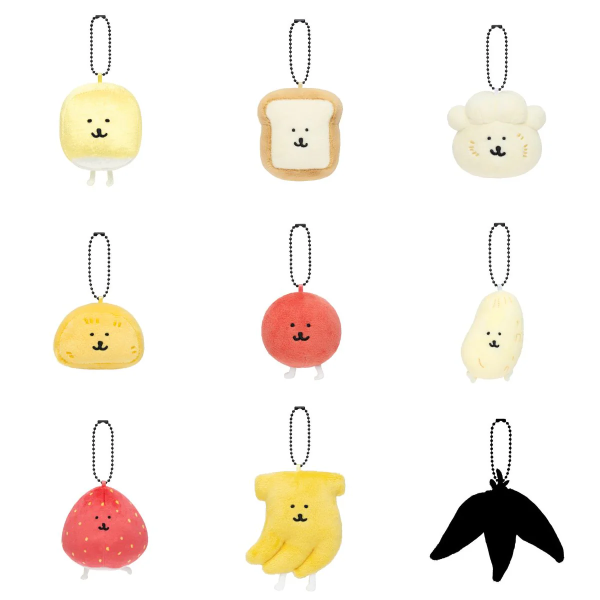 Nagano｜Tiny Foods Mascot mystery bag/blind box/All 9 types｜1pcs