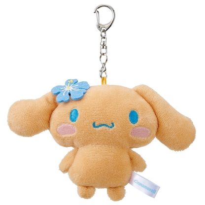 Sanrio｜Sunburn Plush Mirror Keychain｜11.5cm x 9cm x 1.5cm approx.