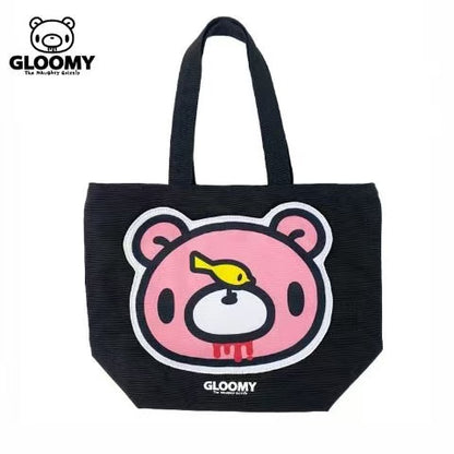 Gloomy Bear｜black tote bag