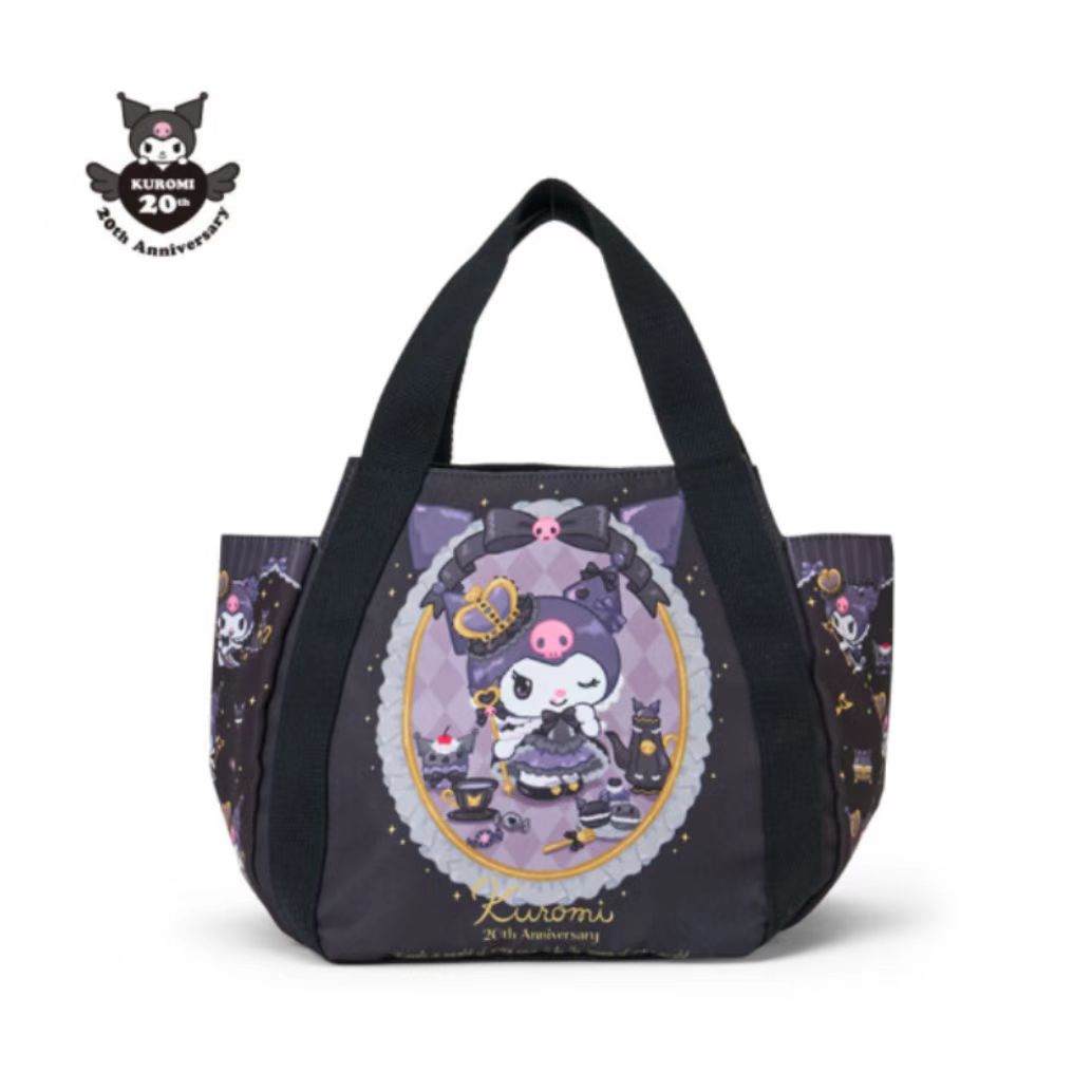 Sanrio｜Kuromi 20th Lunch Bag｜38×21×22cm approx.