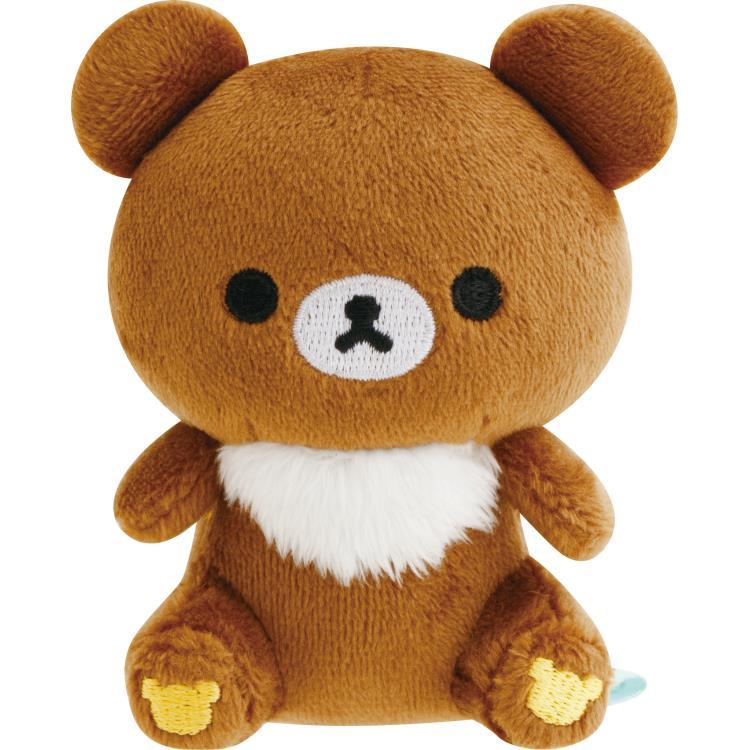 Rilakkuma轻松熊｜San-X Hand-held Plush/Wonderful House Sitting奇妙屋可爱场景毛绒玩偶摆件/手玉｜约60×80×55mm