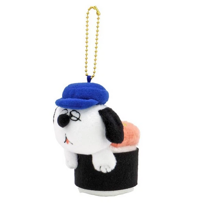 Snoopy｜Peanuts Sushi Mascot Holder /Plush Keychain｜ 9.5×8×9cm approx.