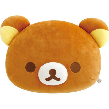 Rilakkuma｜San-X Die-cut Cushion / Wonderful House奇妙屋可爱脸型超好rua双面不同材质抱枕/靠垫｜约275×390×155mm