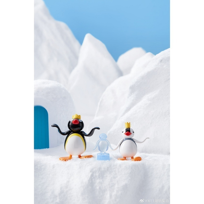 Pingu｜Mini Theater Combination Magnetic mystery bag/blind box/All 6 types｜1 box a pair