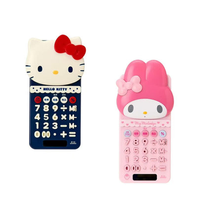 Sanrio｜Everyday Goods Calculator with Slide Cover｜6.5×2×12.5cm approx.