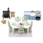 SylvanianFamilies｜Red Roof Lakeside House Elegant Dining room Set 5867