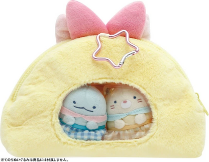 Sumikko gurashi｜Dreaming Idol Ebiten no Shippo Plush Pen Pouch with Window｜120×185×55mm approx.