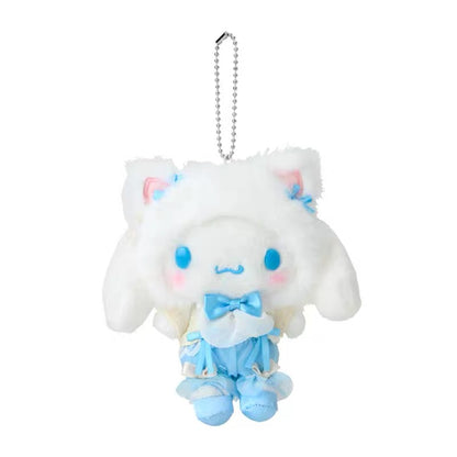 【limit 1】Sanrio｜White Cat Ballerina Mascot Holder /Plush Keychain｜9.5 x 6 x 13cm approx.