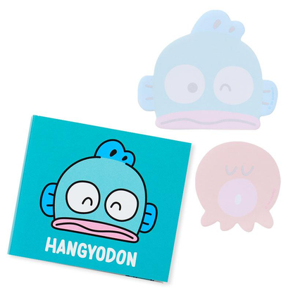 Sanrio｜Hangyodon &amp; Bad Badtz-Maru Funny Face Design Sticky Note Set｜60 sheets
