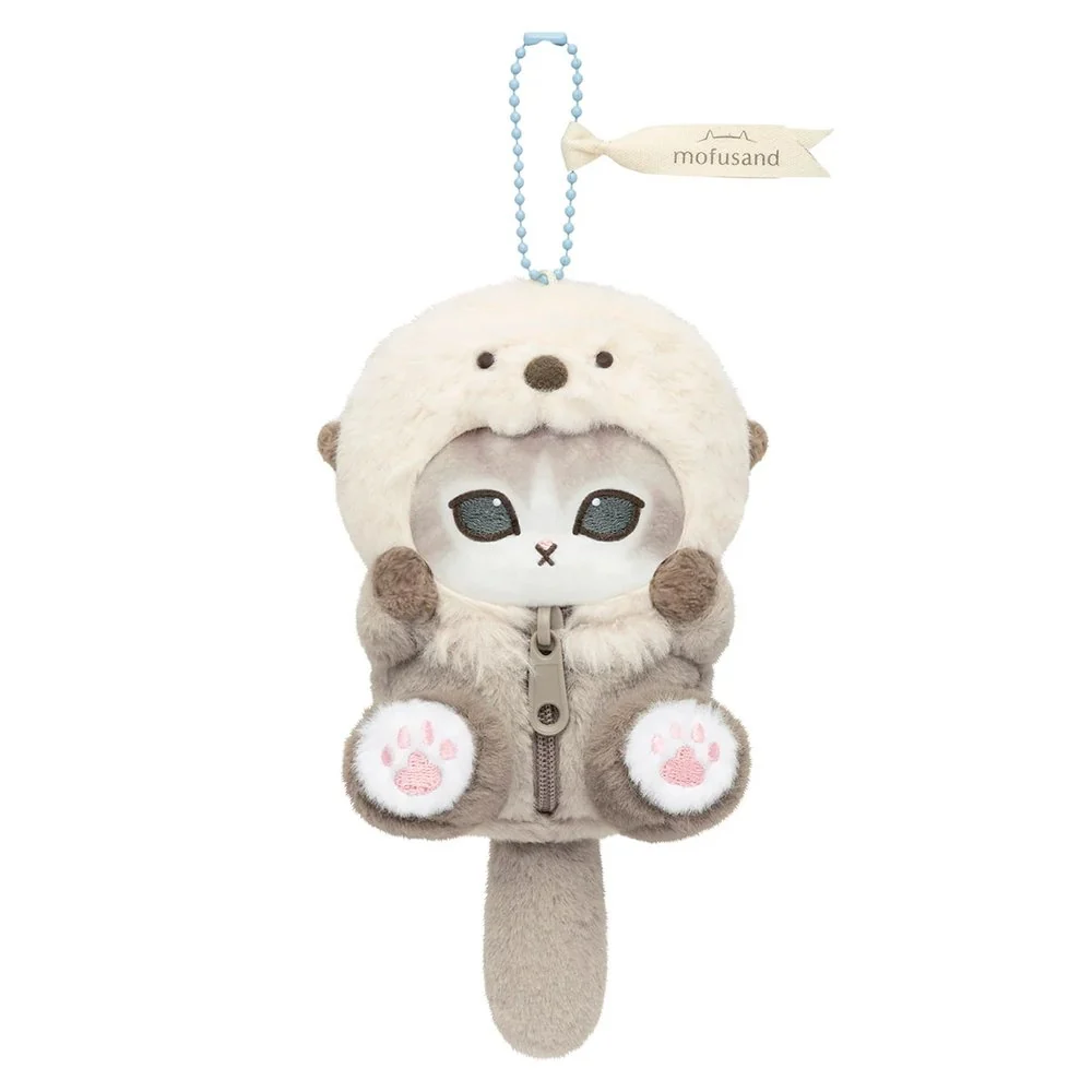 mofusand｜Fluffy Sea Creature Mascot Holder /Plush Keychain｜165×100×70mm approx.