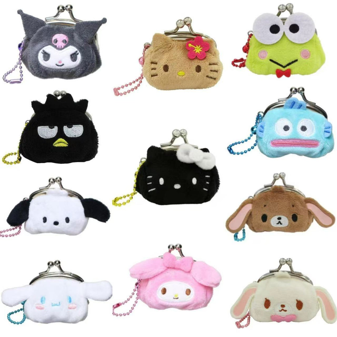 Sanrio｜characters Petit Coin Purse｜W7 x H5.5 x D4.5cm approx.