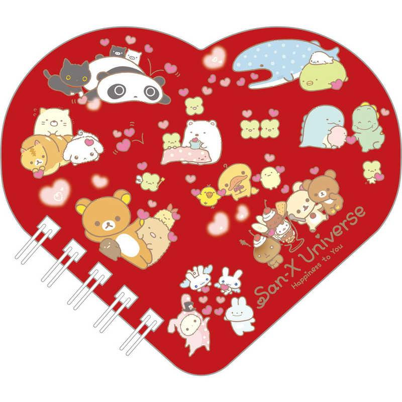 Sanx｜Universe Heart Die-Cut SP Memo｜60 piece