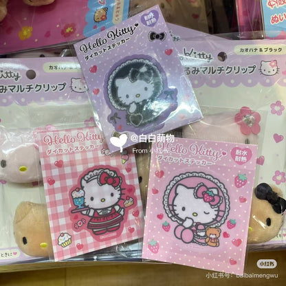 Hello kitty｜Lolita Fashion PVC Sticker｜H63xW63mm approx.