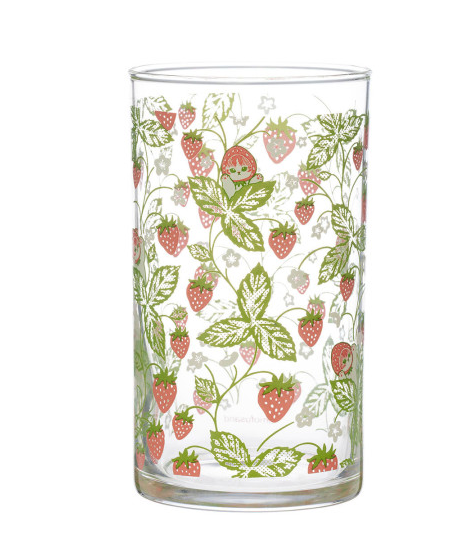 Mofusand｜Merci Strawberry STRAIGHT GLASS｜62×108mm approx.