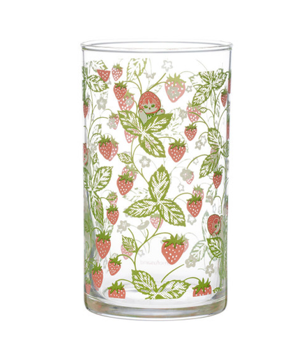 Mofusand｜Merci Strawberry STRAIGHT GLASS｜62×108mm approx.