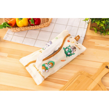 Mofusand｜Mofumofu Marche Tissue Box Cover｜ H335 x W190mm approx.